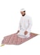 bpa Flannel Prayer Mat - Mosque-shaped Soft Prayer Rug,Prayer Mats, Prayer Rugs, Travel Prayer Mat with Tassels, Thoughtful Gifts for Eid