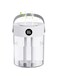 VAODO 3L Humidifiers for Bedroom, Double Spray Humidifiers with Night Light, Large -Capacity Portable Mute Air Humidifiers, for Baby Room, Bedroom, Large Room and Indoor Plants