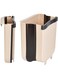 JUSTDOLIFE Trash Bin Creative Wall Mounted Folding Multiuse Car Waste Bin Garbage Bin for Kitchen