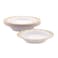 Fun Green Track Round Bowl White 473ml 10 PCS
