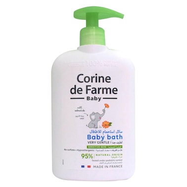 Corine de Farme Sulphate-Free Baby Bath for Sensitive Skin, 500ml