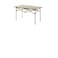 Beige foldable outdoor camping party picnic fishing table