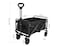 Garden Cart Folding Trolley Cart Outdoor Wagon Collapsible with Removable Fabric Festival Garden Camping Picnic Cart Supports Max 100kg Portable Transport Trailer