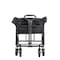 Garden Cart Folding Trolley Cart Outdoor Wagon Collapsible with Removable Fabric Festival Garden Camping Picnic Cart Supports Max 100kg Portable Transport Trailer