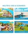 4 Poles Beach Tent Canopy &ndash; UPF50+ Lycra Sun Shade, Windproof Outdoor Sun Shelter with Stability