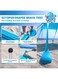 4 Poles Beach Tent Canopy &ndash; UPF50+ Lycra Sun Shade, Windproof Outdoor Sun Shelter with Stability