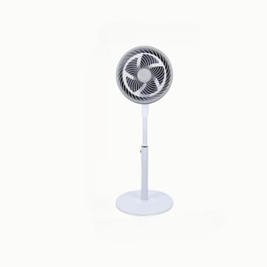 80W Standing Fan with 5 Blades, 3 Speeds, Strong Airflow, Quiet, Energy Saving Design