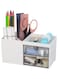 Desk Makeup Organizer with Drawer