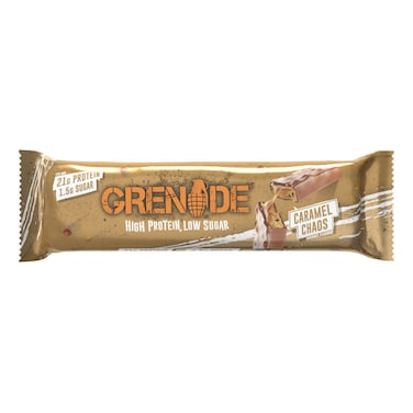 Grenade Carb Killa Caramel Chaos Chocolate Bar, 60g