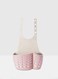 Sink Drain Basket And Holder Pink