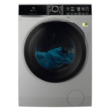 Electrolux Front Load Washer EW8F1168MS, 10 kg, Anti-flood protection, 1600 rpm, 0.75 kWh, Silver