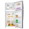 LG Top Mount Freezer Refrigerator GN-C782HLCU Platinum Silver 509L
