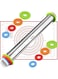 Alifi Rolling Pin with Pastry Mat, Dough Roller with Adjustable Rings and Pastry Mat Set for Pizza Pastry Pie Pasta and Cookies