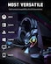 Stereo Gaming Headset with Mic for Xbox, PlayStation, PC and Switch