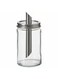 shaker clear glass stainless steel 15 cm