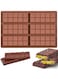 Chocolate Bar Mold, Non-Stick Chocolate Molds, Food Grade Silicone Deep Chocolate Bar Mold for Dubai Chocolate Bar Pistachio, Candy, Chocolate Snacks, Milk Chocolate Bar, Ice Cubes Mini Silicone Molds