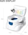 Yaya Duck Babylove 3-in-1 Multifunctional Baby Potty Training Seat &ndash; Musical Toddler Toilet with Interactive Lights, Rewarding Sounds, and Removable Potty Ring &ndash; Ages 6 Months+