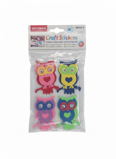 MOTARRO Craft Stickers MU131-6, Colorful DIY Stickers for Scrapbooking, Arts &amp; Crafts, School Projects, Kids &amp; Adult Creative Projects RRO Craft Stickers
