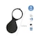 MOTARRO 60mm Handheld Magnifying Glass MI001-6, 5X Magnification &ndash; Ideal for Kids, Students &amp; Office Use &ndash; Black
