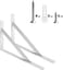 AL ARQAM Heavy Duty Shelf Brackets 11" x 16" &ndash; Triangle Wall Mount L Brackets (1 Pair)