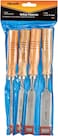 SPARTA Wood Handles Flat Chisel Set, 6/12/18/24mm (243965)