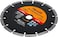 SPARTA Segmented Diamond Cutting Disk for Dry Cutting (180x22.2mm)