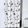 AL ARQAM Shower Curtain for Bathroom 178x183CM with 12 PCS Plastic Hooks