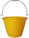 AL ARQAM PVC Bucket for Construction Field - Yellow