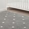 YALLABUYIT Rug, dotted/grey, 133x160 cm