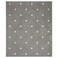 YALLABUYIT Rug, dotted/grey, 133x160 cm