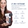 Jeroma LuftPro Handheld Garment Steamer, 2-in-1 Steam Iron &amp; Clothes Steamer for Home Travel, 2500Pa Suction, Fast 30s Heat-Up, 2 Detachable Water Tanks, Fabric-Safe Temperature, 220-240V