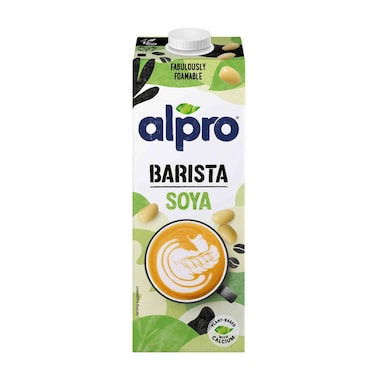 Alpro Barista Soya Drink, 100% Plant-Based, Lactose &amp; Dairy Free  1L