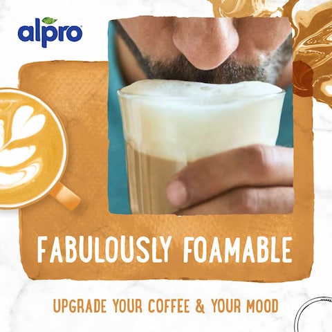 Alpro Barista Almond Drink, 100% Plant-Based, Lactose &amp; Dairy Free  1L
