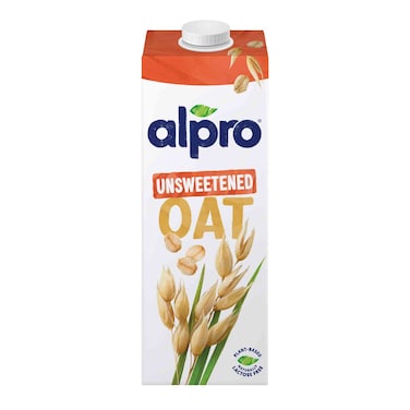 Alpro Unsweetened Oat Drink, 1L