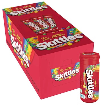 Skittles Byte-Size Original Fruit Candy, 33.6g Pack of 24