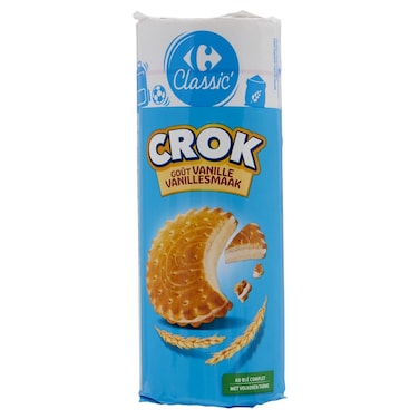 Carrefour Classic Breaks Vanilla Flavoured Biscuits, 300g