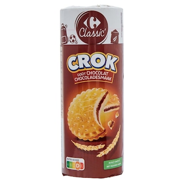 Carrefour Classic Breaks Chocolate Flavoured Biscuits, 300g, Pack of 2
