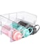 pokham 2 Pack Plastic Water Bottle Organizer Rack, Stackable Plastic Wine Rack Holder, Stackable Bottle Holder Storage Rack