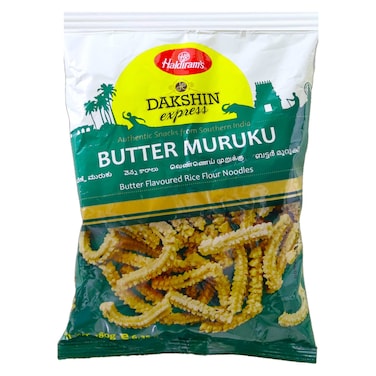 Haldiram's Dakshin Express Butter Muruku Snacks, 180g