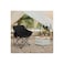 Portable Foldable Camping Chair with Armrest &amp; Storage Pocket &ndash; Heavy-Duty Outdoor Seat (Black)