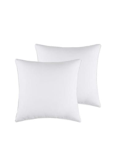 MUSA Cushion Inserts - Soft Poly Cotton Cushion Filler, 20x20 Inch, Pack of 2