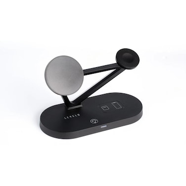 Levelo Premio 5-in-1 Wireless Charging Pad 44.5W with MagSafe &amp; Adjustable Lamp