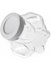 Jar With Lid, Glass/Aluminium-Colour1.8 L