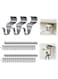 10PCS Siding Hooks for Hanging Outdoor, Upgraded Stainless Steel Hanging Hooks, No-Hole Needed Vinyl Siding Clips for Hanging Wreaths, Picture,String Lights and Decorations