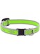 Lupine Pet Reflective Huighlights Cat Collar with Safety Buckle 8-12" &ndash; Green Diamond