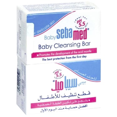 Sebamed Baby Cleansing Bar 100g Pack of 2