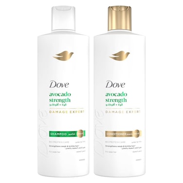 Dove Avocado Shampoo 400ml &amp; Conditioner 320ml