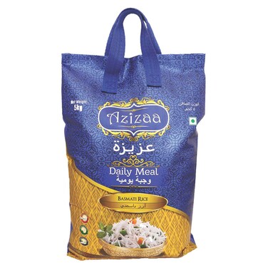 عزيزة وجبة  يومية أرز بسمتي 5 كغ