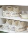 NALACAL Cereal Dispenser Containers Set, 5 Pack 60oz Moisture Proof Sealed Bag, Reusable Stand-Up Food Storage Bag, Airtight Food Storage Bags, Grain Rice Coffee Beans Organizers with Lid for Pantry