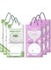 Yamibobo 12Packs Hanging Moisture Absorber, Moistureproof Desiccant Hanging Bag, Dehumidifier Bag Hanging Closet Dehumidifier Bags, Damp Rid Hanging Bag